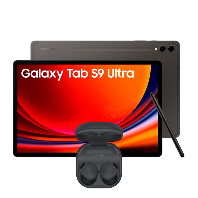 Samsung Galaxy Tab S9 Ultra 14.6 256GB Tablet Graphite with Galaxy Buds2 Pro Black Bundle